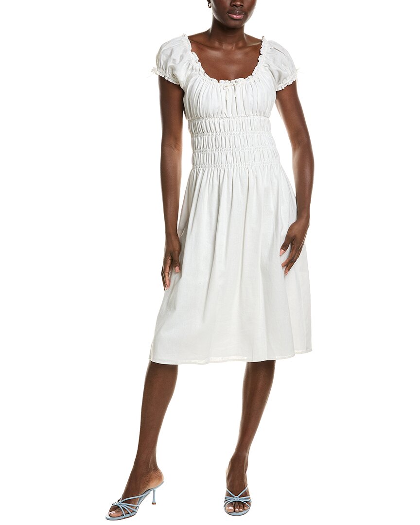 Wayf Maxi Dress In White