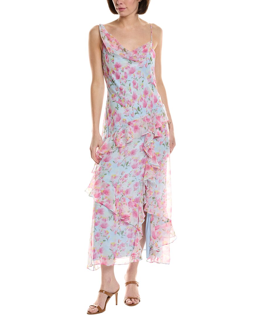 Astr The Label Levina Maxi Dress In Blue