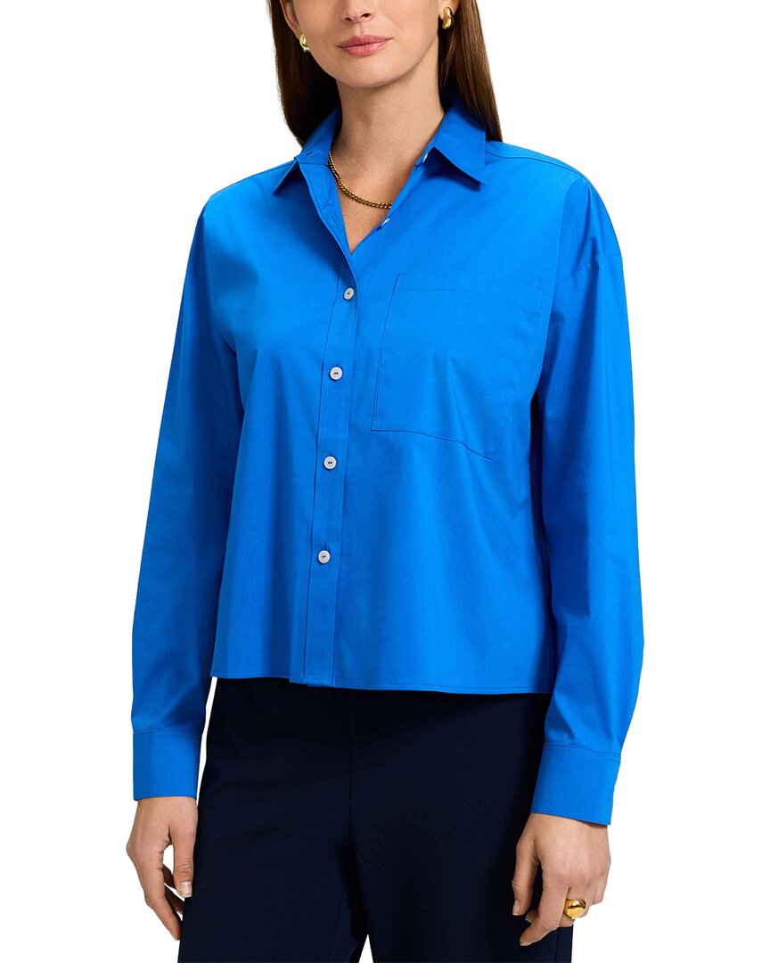 Foxcroft Marina Shirt In Blue