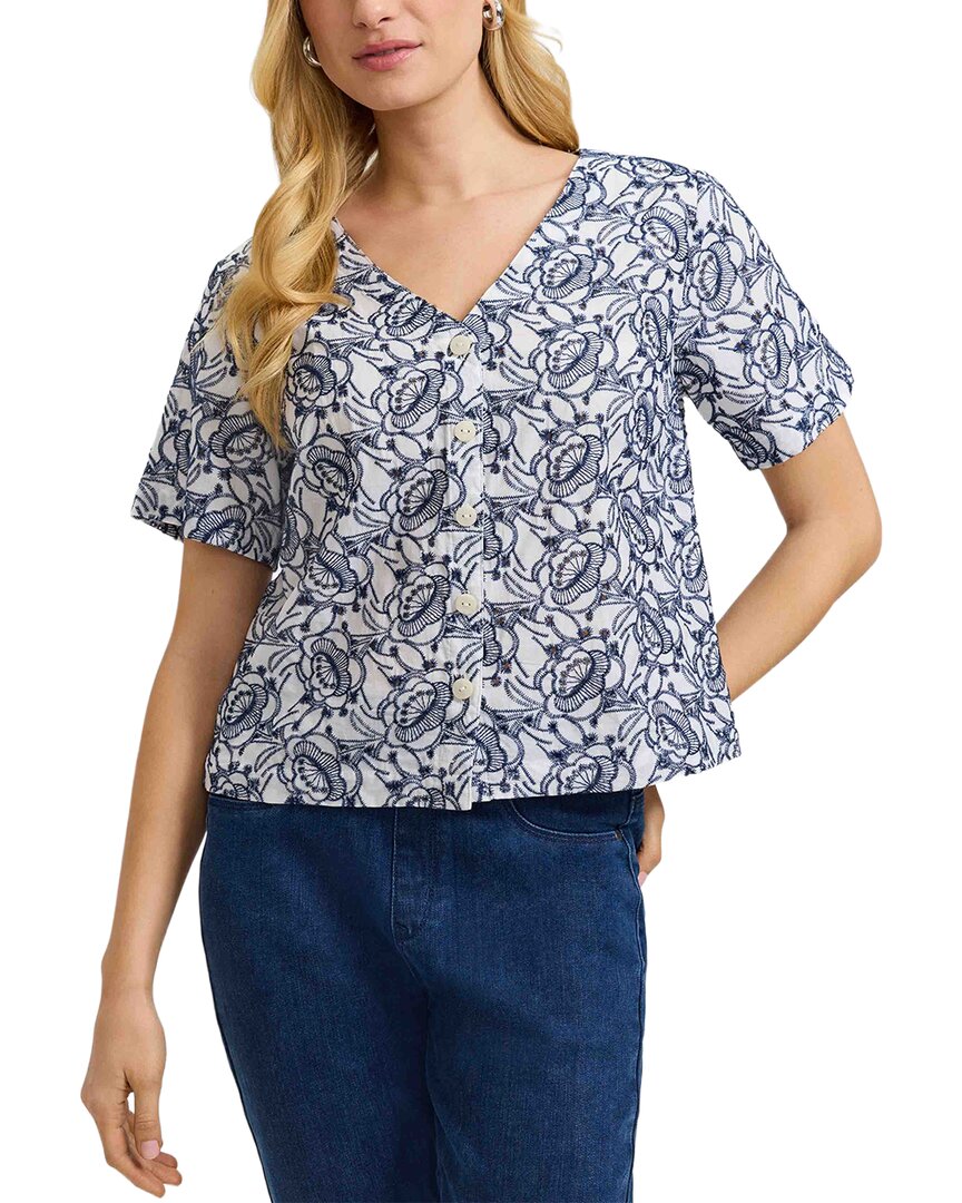 Foxcroft Isabel Shirt In White