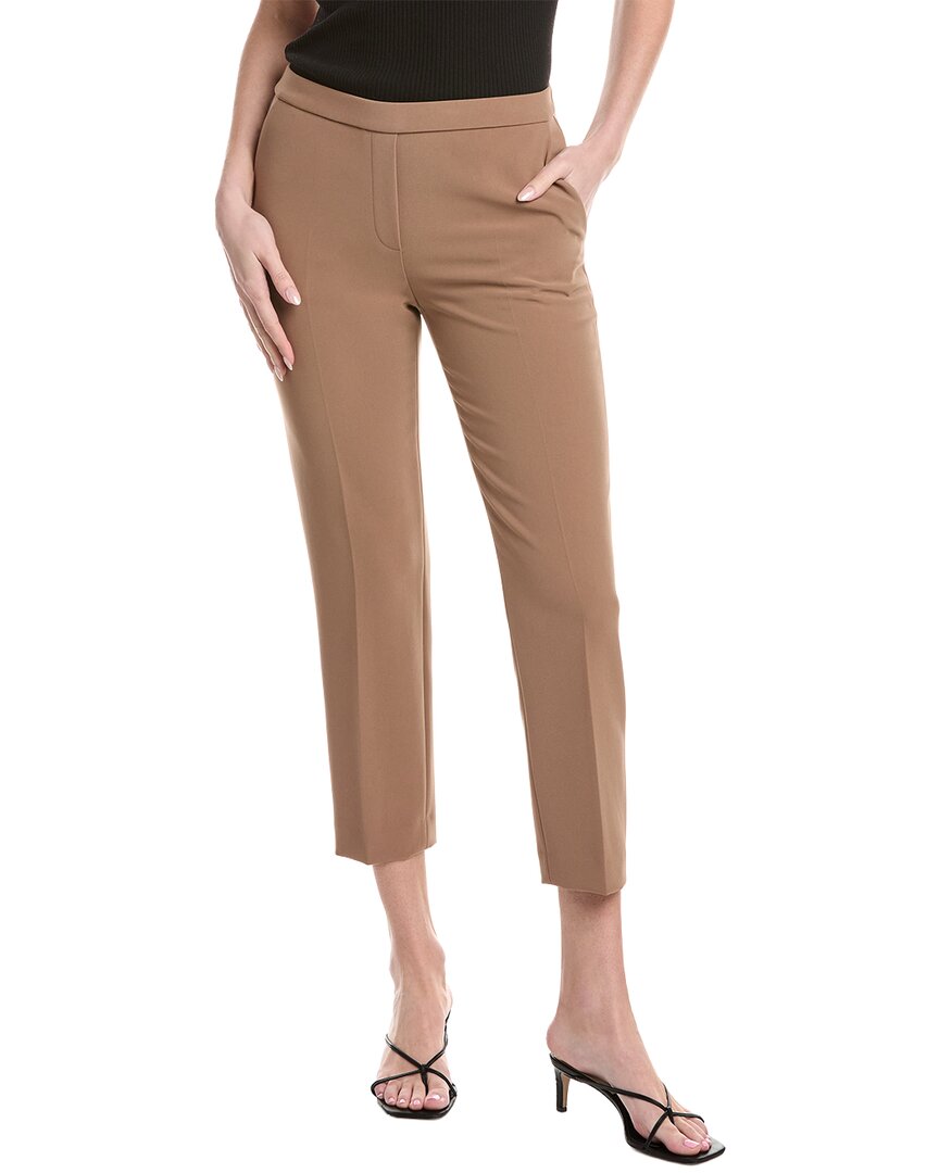 Theory Treeca Pull On Pant In Brown