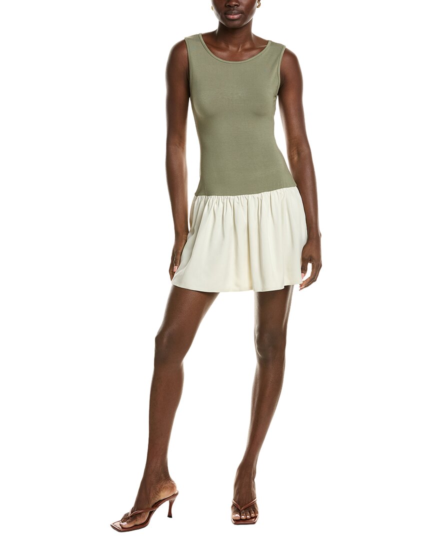 Chaser Lou Mini Dress In Green