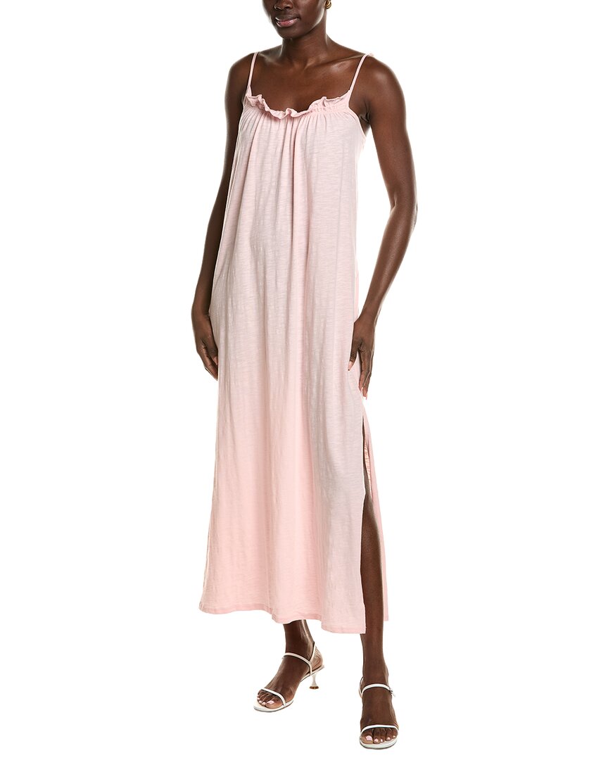 Chaser Bull Maxi Dress In Pink