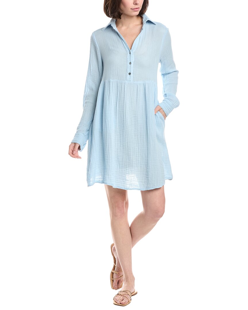 Michael Stars Kimberly Shirt Waist Dress In Fou
