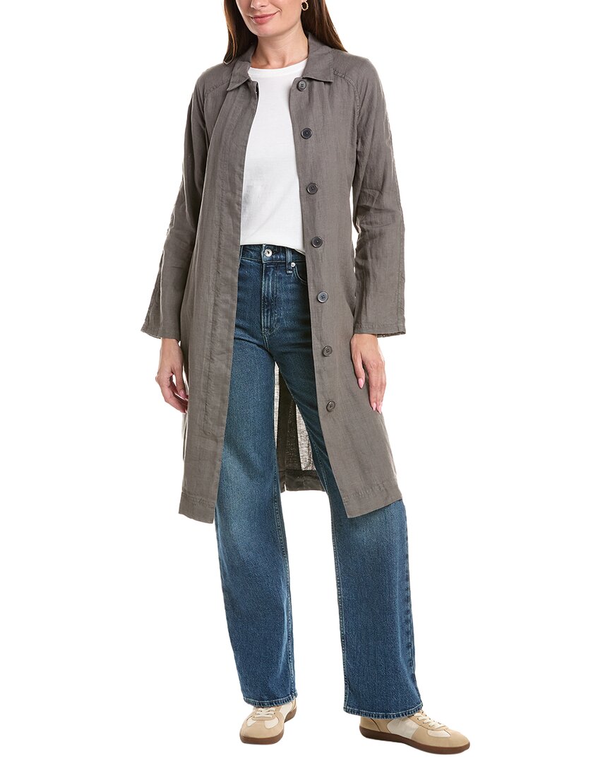 Michael Stars Belinda Linen Jacket In Gray