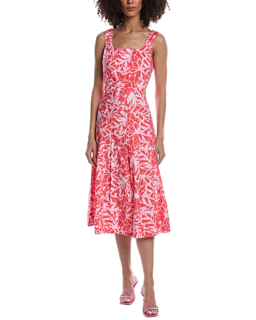 Tyler Boe Tyler Böe Ginny Midi Dress In Pink