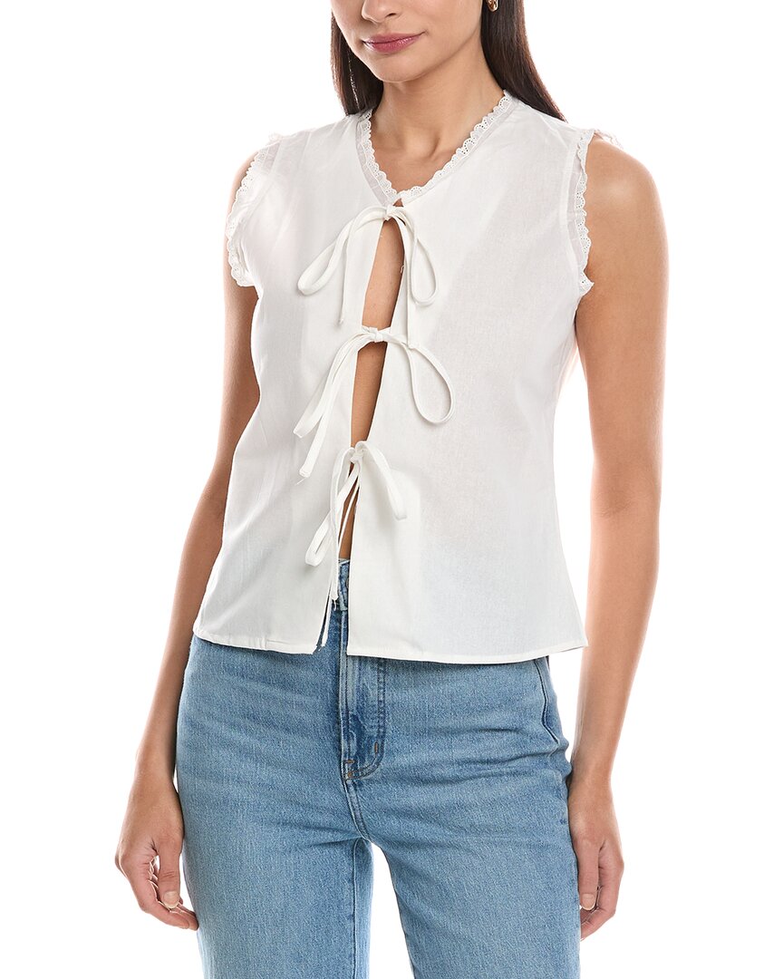Anna Kay Selianna Top In White