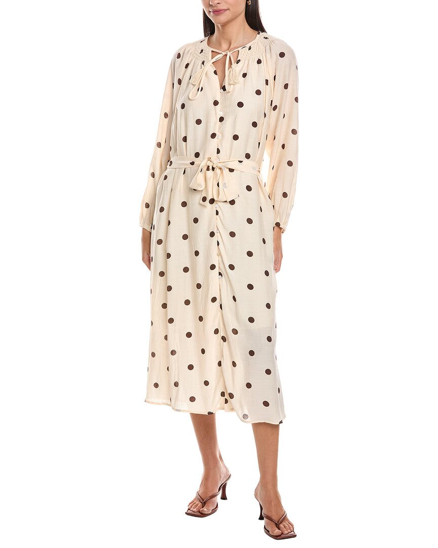 Anna Kay Ylona Dots Dress In White