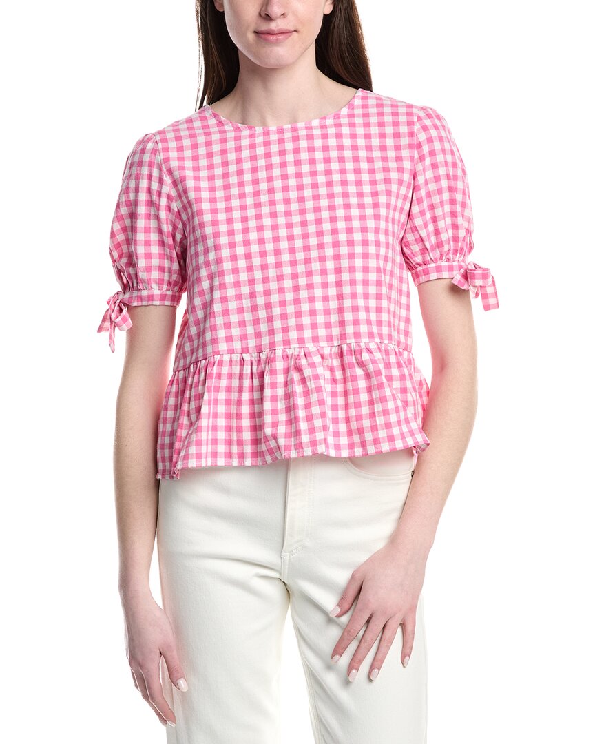 Anna Kay Bettie Blouse In Pink