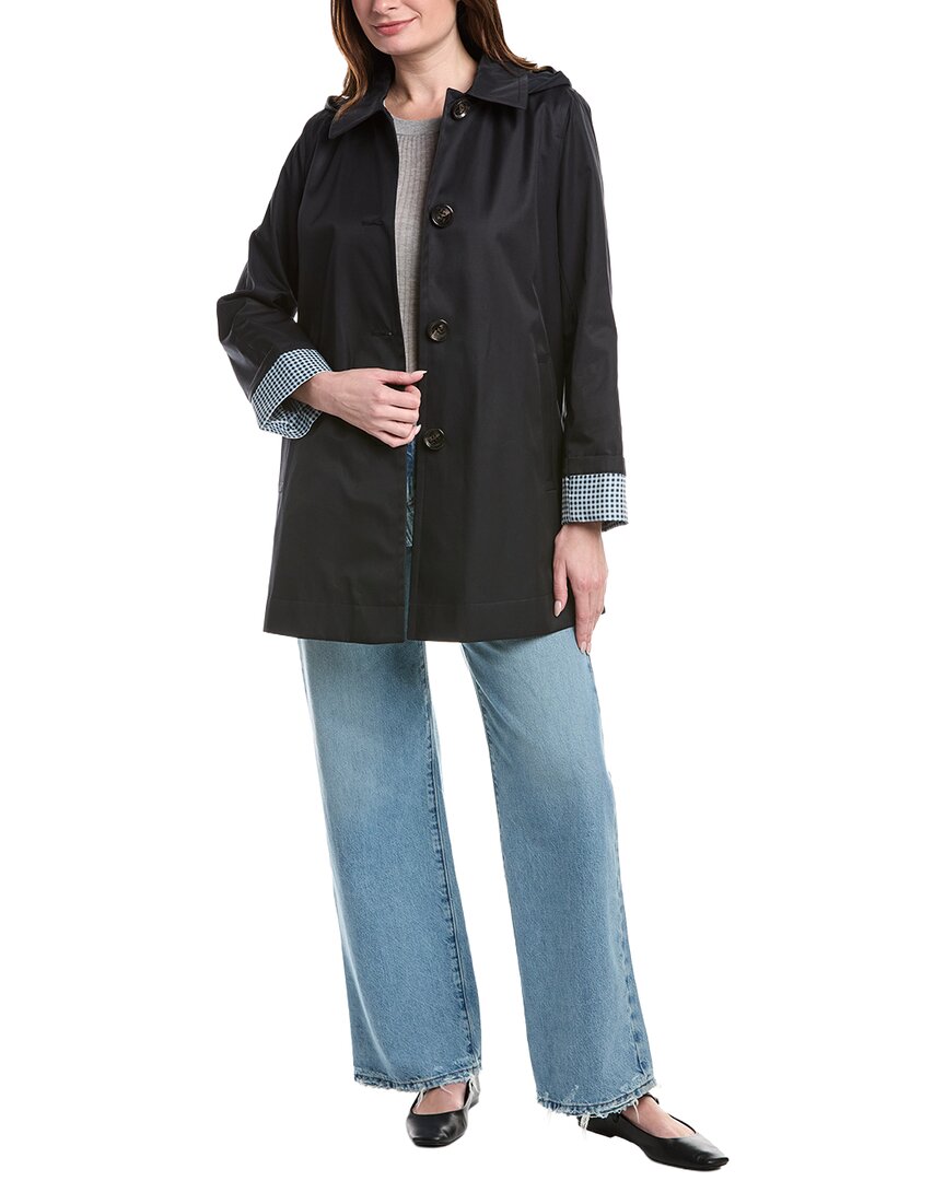 Sam Edelman Swing Coat In Navy