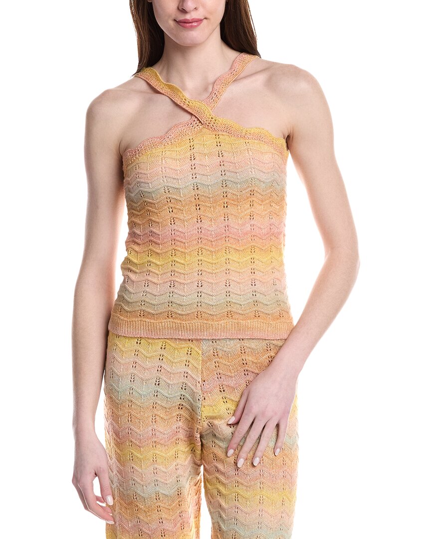 Lisa Todd Summerscape Halter Top In Brown