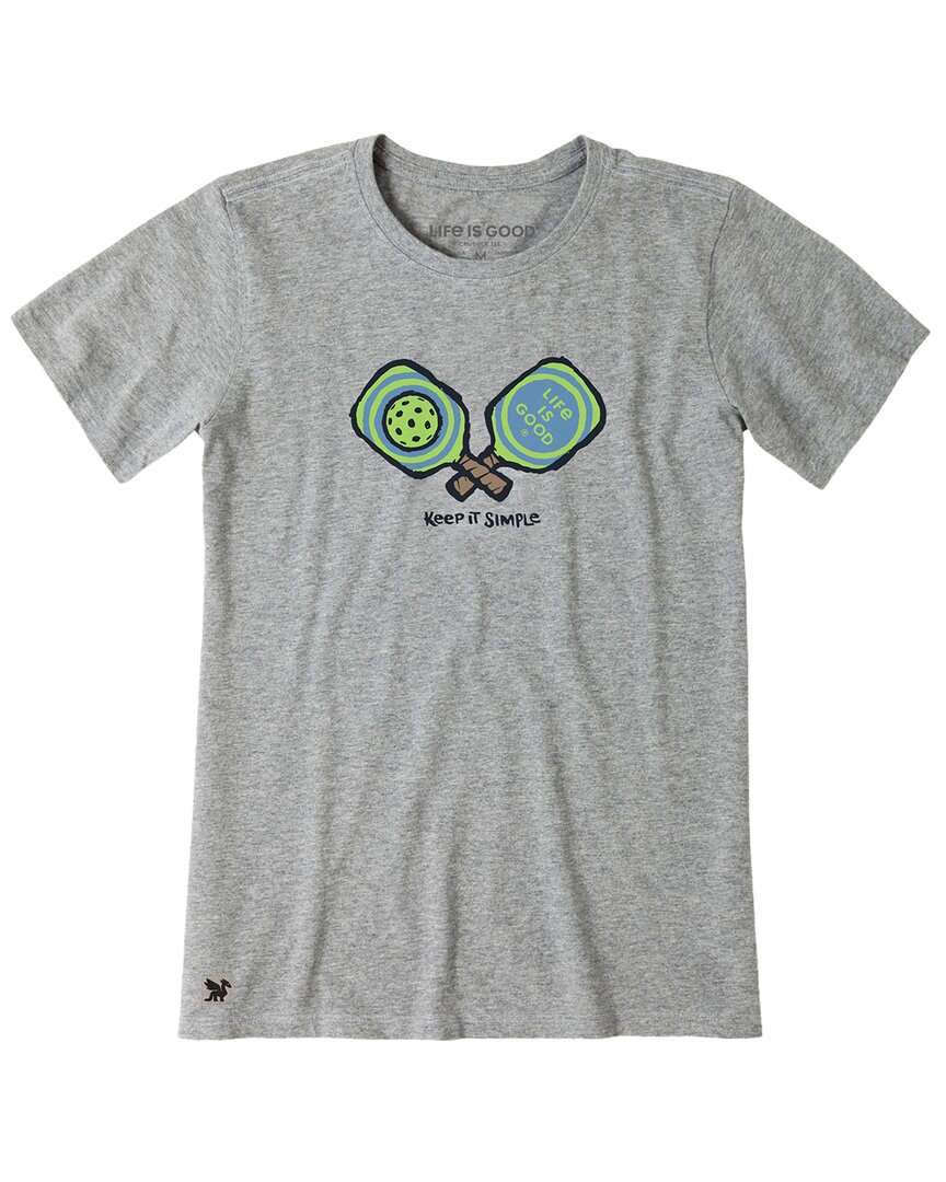 Life Is Good ® Crusher Lite T-shirt In Gray
