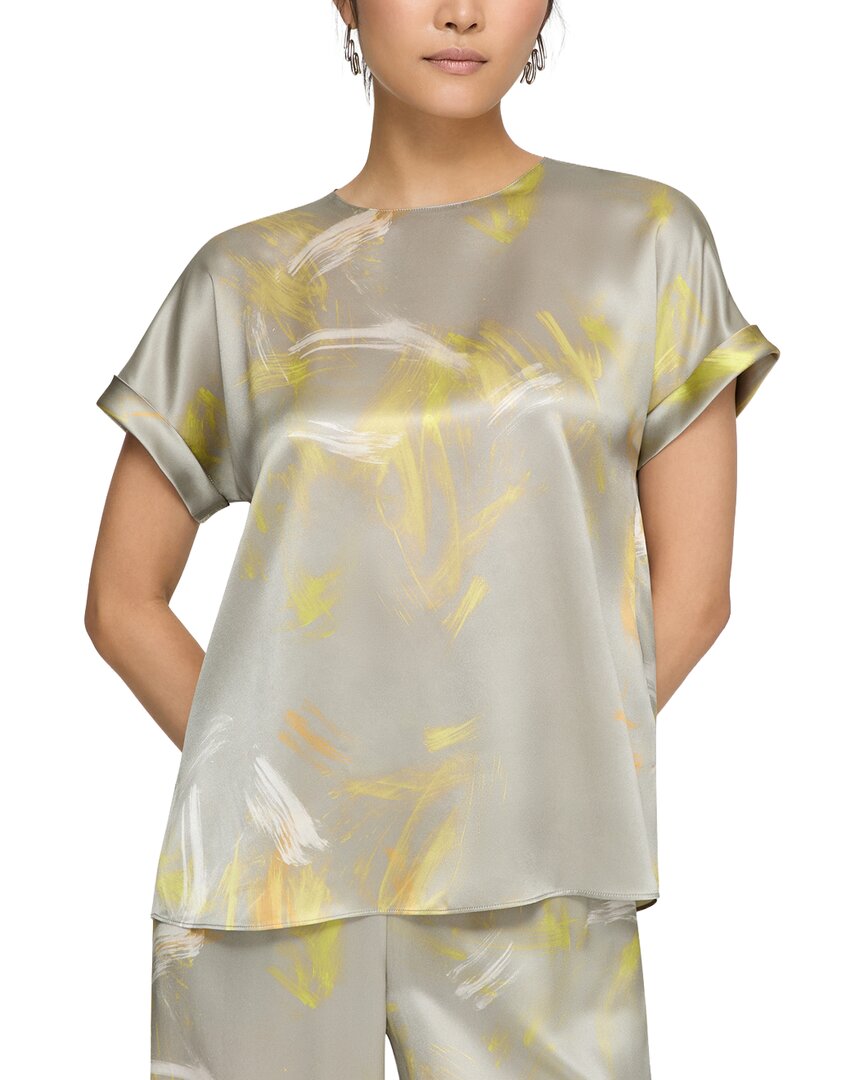 Lafayette 148 New York Cuffed Blouse