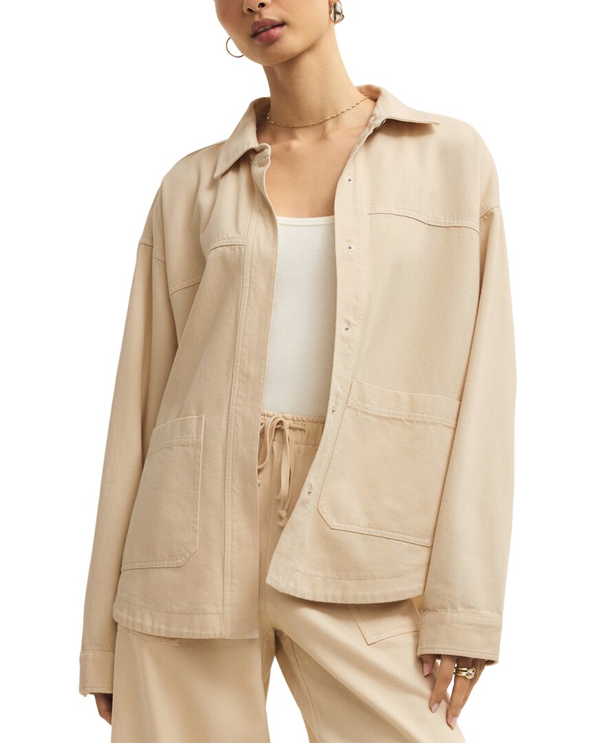 Z Supply Bay Breeze Jacket In White