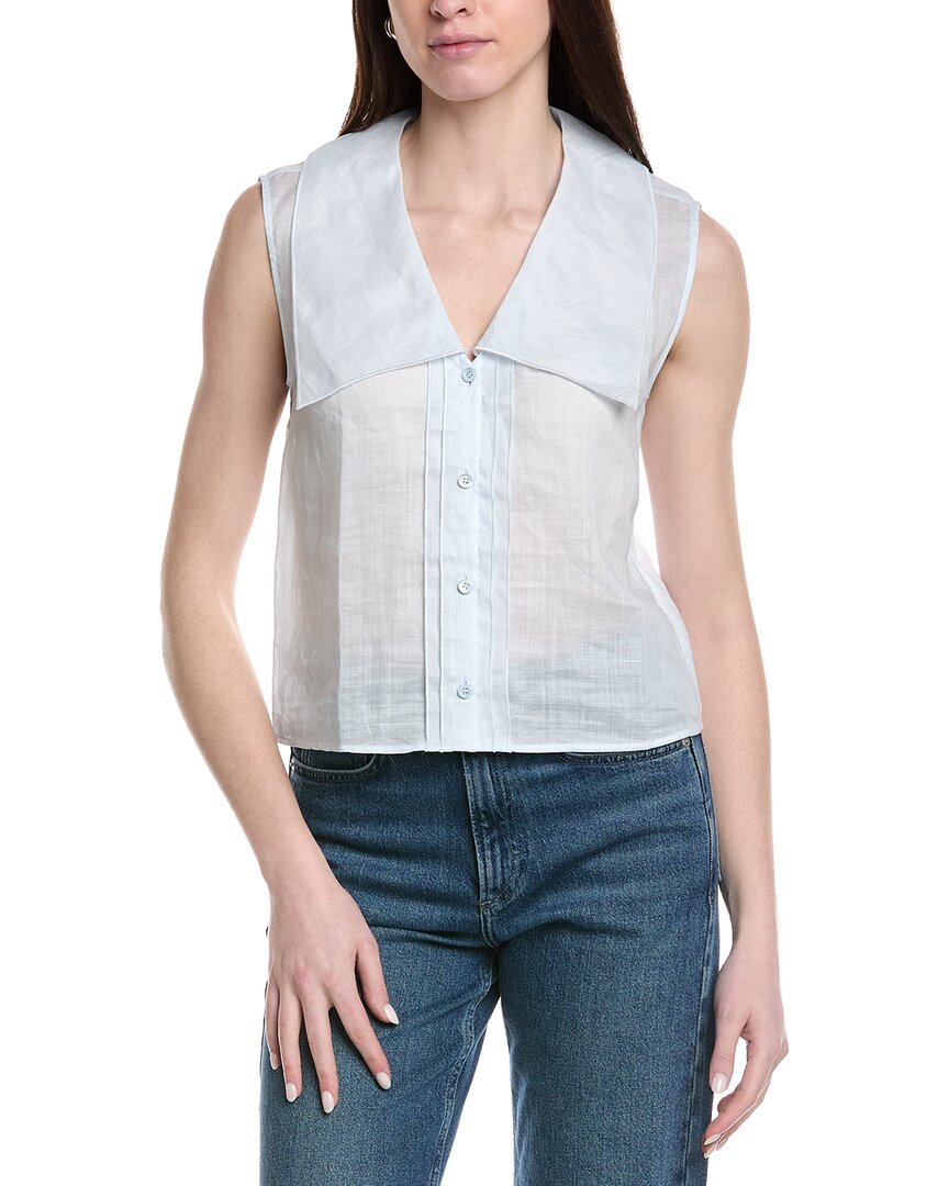 Frame Denim The Sailor Shell In Blue