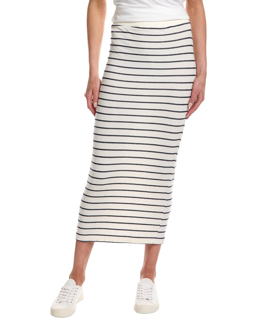 Electric & Rose Jasmine Midi Skirt In White