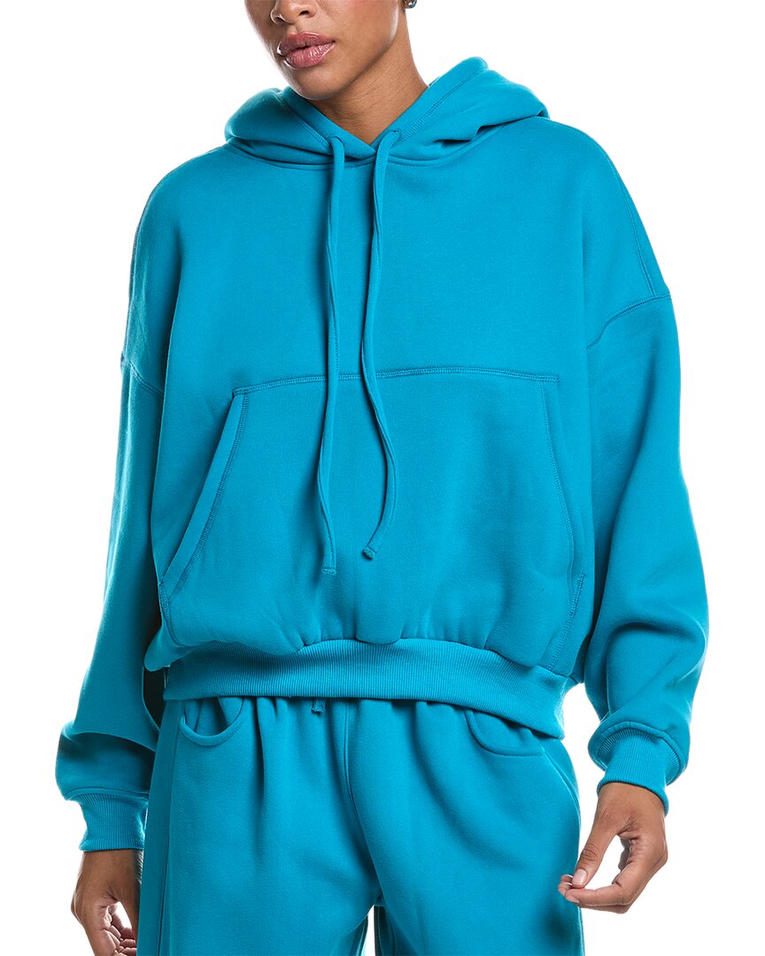 Knit Riot Harbor Oversized Hoodie In Blue