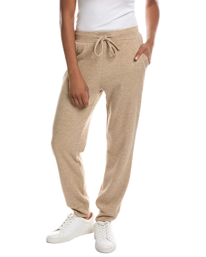 Knit Riot Haven Knit Jogger In Brown
