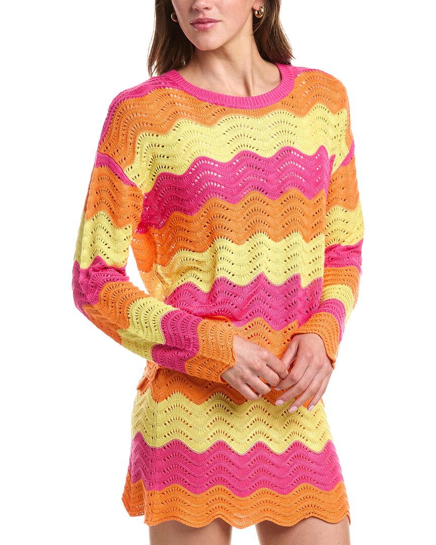 Beach Riot Beach Sweater In Multi