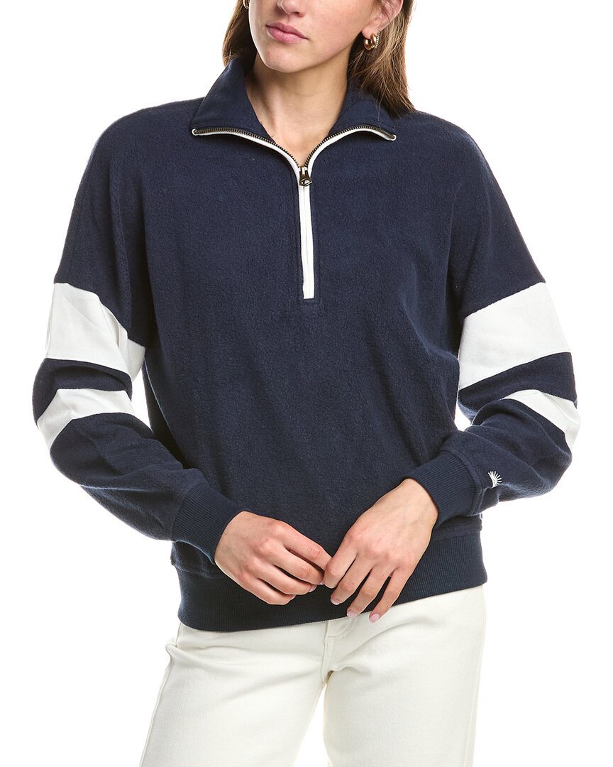 Faherty Beach Fleece 1/4-Zip Pullover