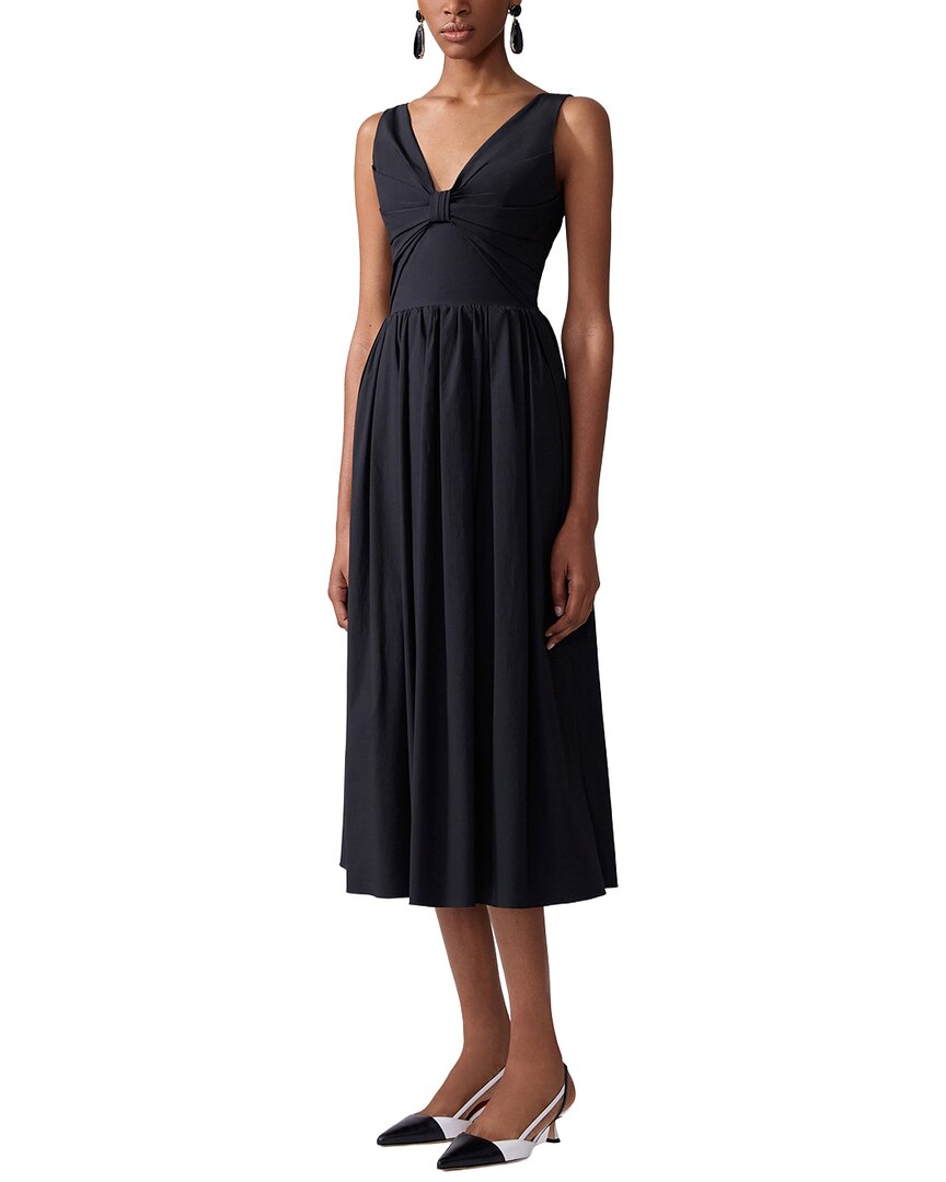 black off the shoulder dress with flowers Long Mermaid Prom Dress with Flowers