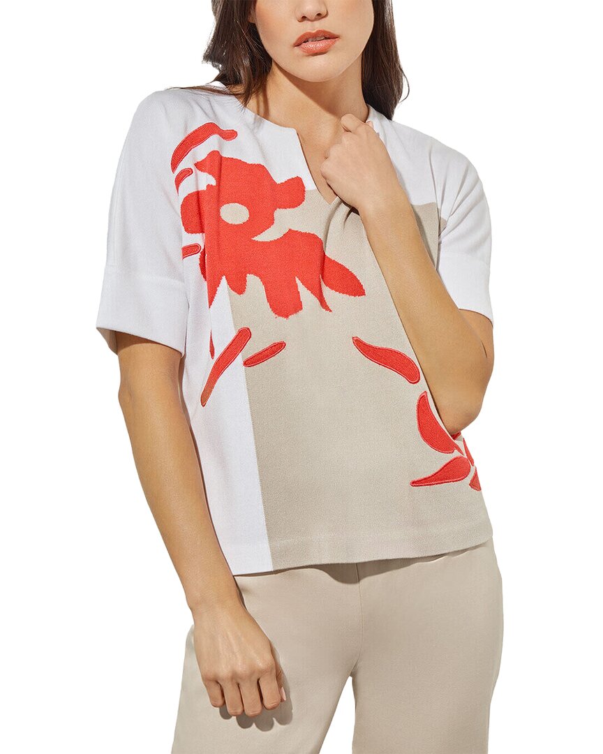 Ming Wang Short Dolman Sleeve Tunic