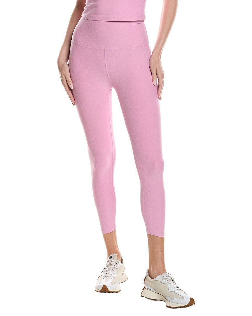 Beyond Yoga High Waist Capri In Pink