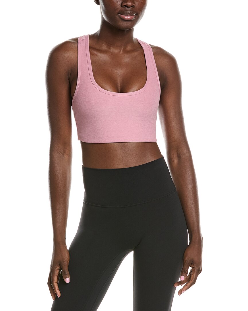 Beyond Yoga Spacedye Simplicity Bra In Pink