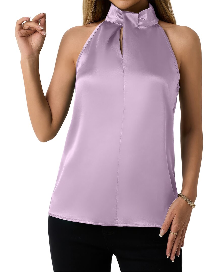 Adele Berto Top In Purple