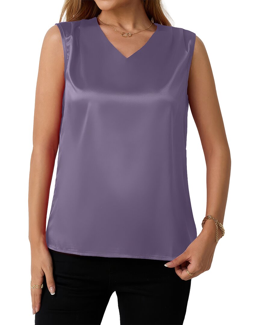 Adele Berto Top In Purple