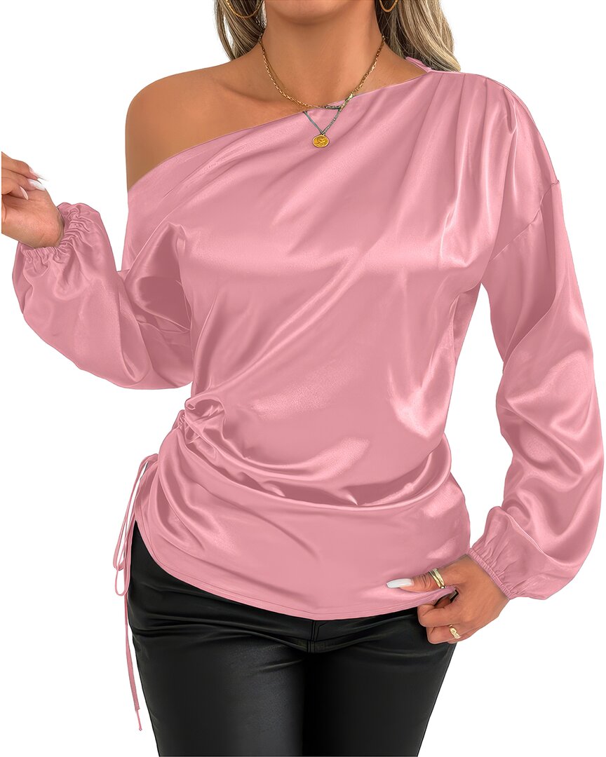 Adele Berto Blouse In Pink