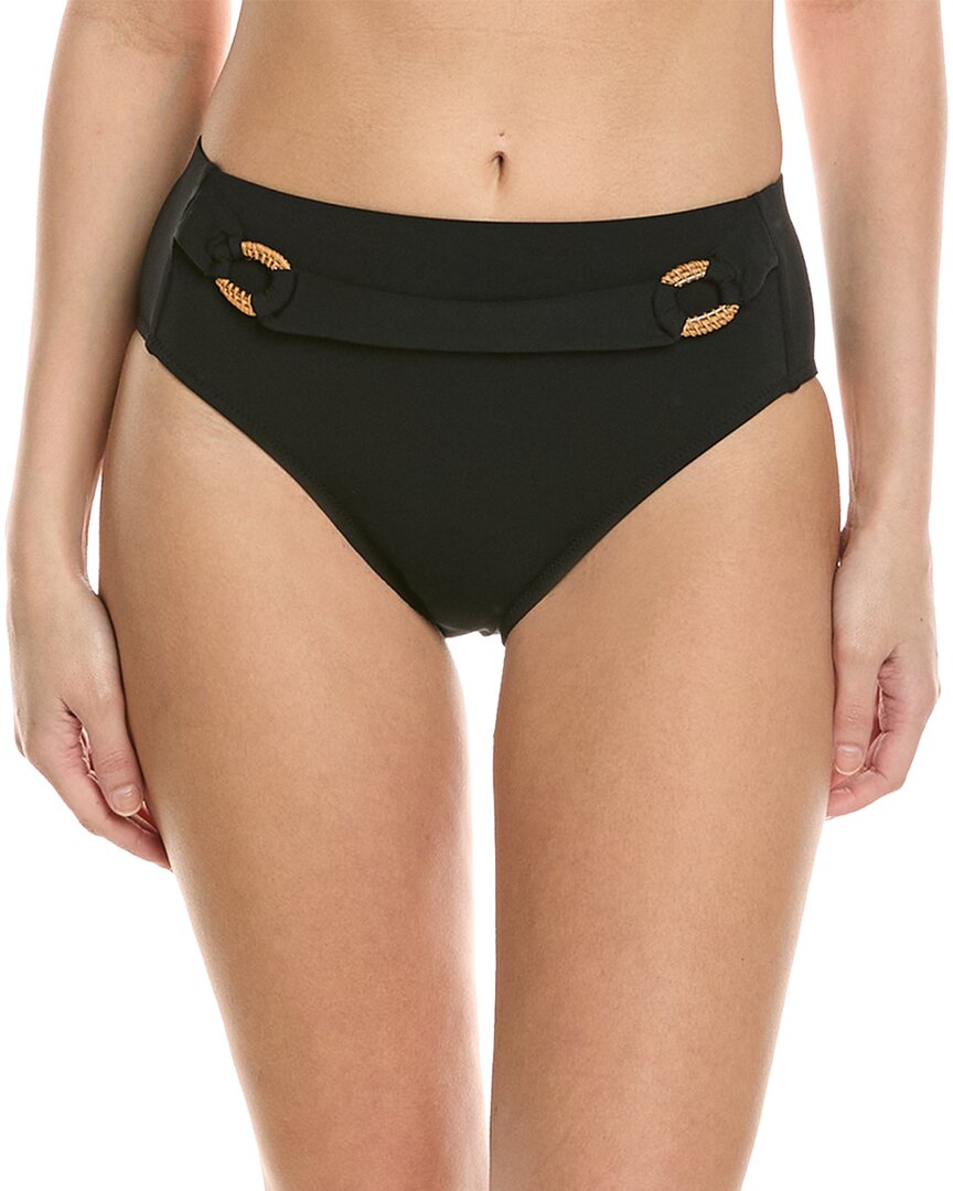 Robin Piccone Margot High Waist In Black