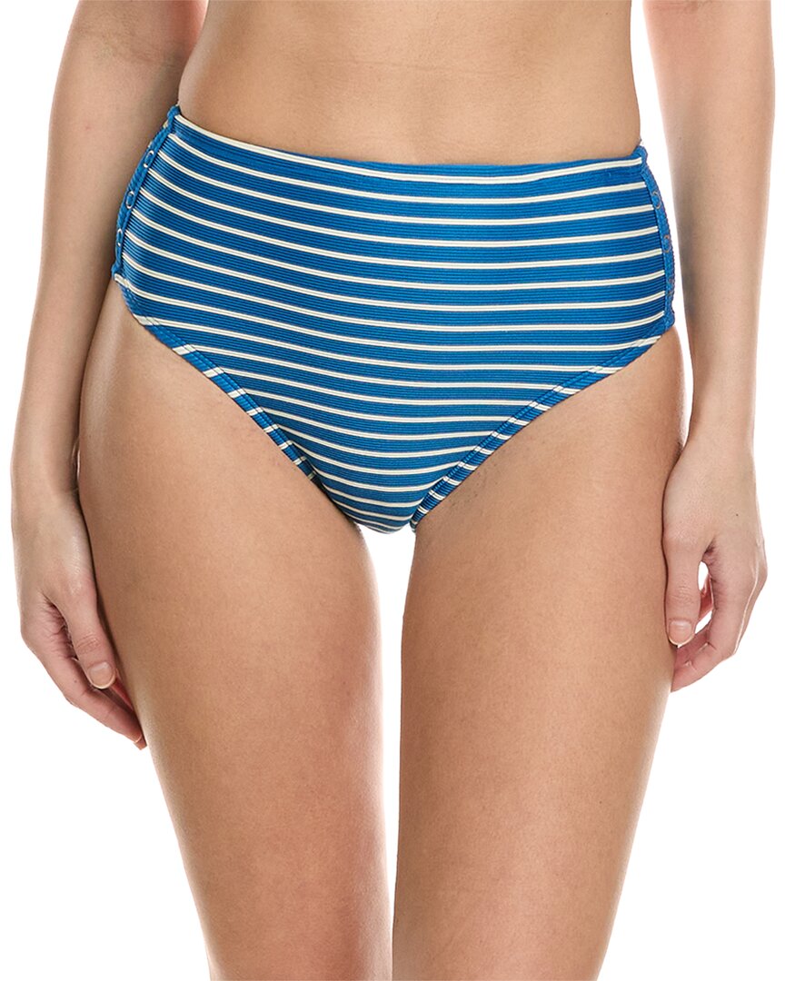 Robin Piccone Parker High Waist In Blue