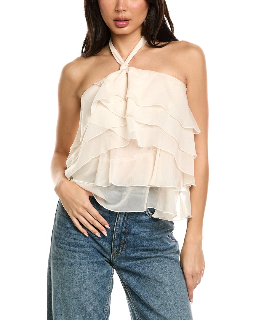 Avantlook Layered Top In Yellow