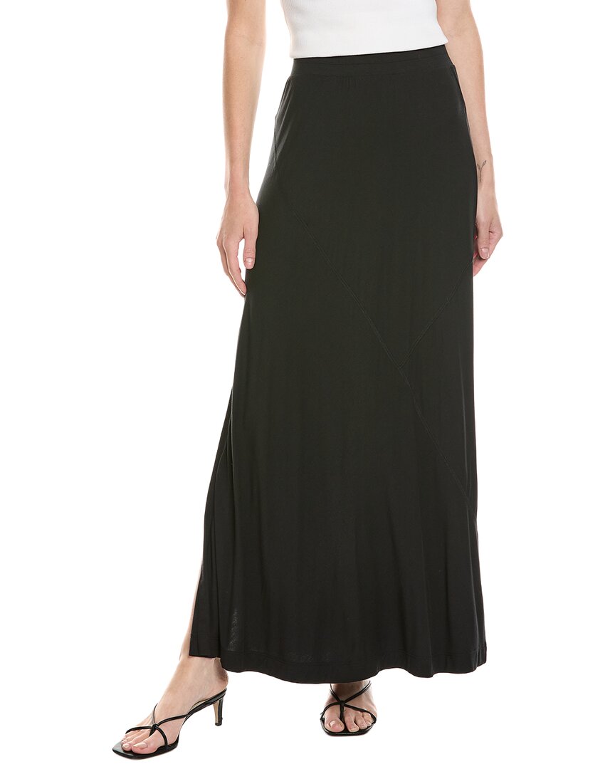 Atm Anthony Thomas Melillo Jersey Midi Skirt In Black