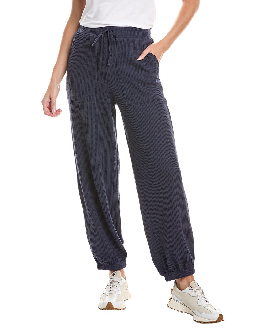 Chaser Waffle Thermal Billyy Jogger Pant In Blue