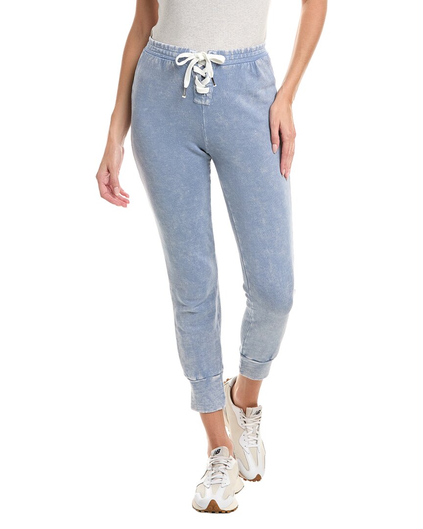 Chaser Lace-up Cuffed Linen-blend Jogger