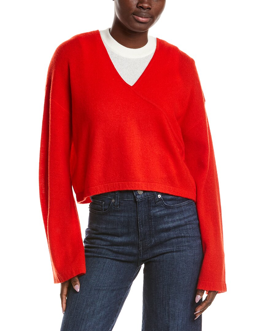 Naadam Coastal Wool & Cashmere-blend Layered Sweater In Multi