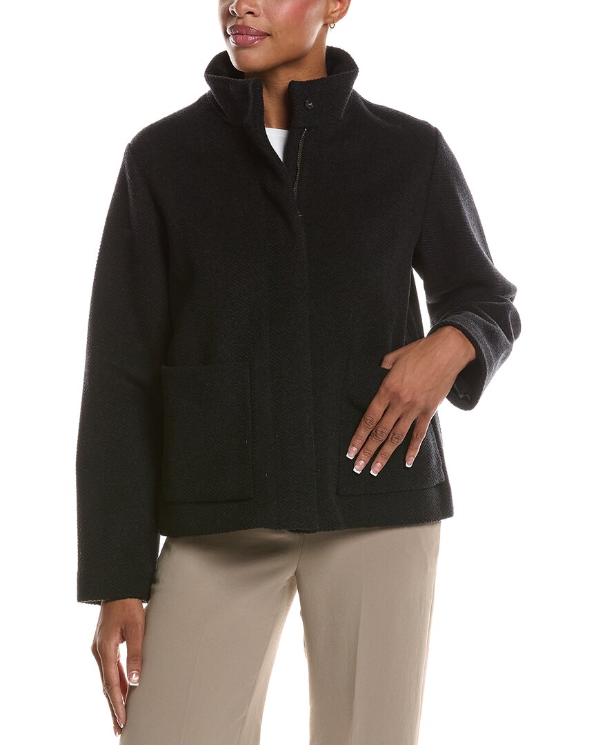Eileen Fisher Wool Short Coat