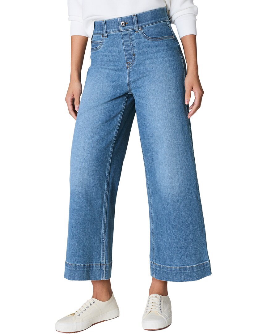 Spanx ®  Pull-on Crop Wide In Blue