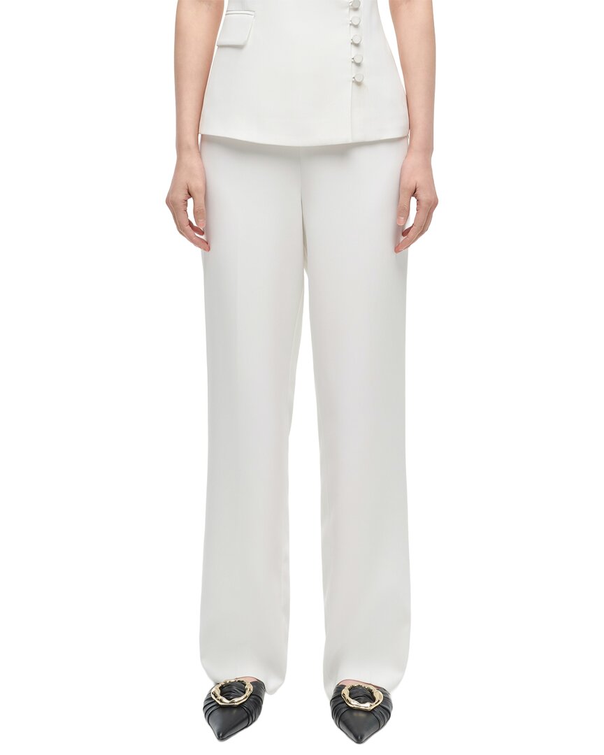 Simkhai Morrie Straight Leg Pant In White