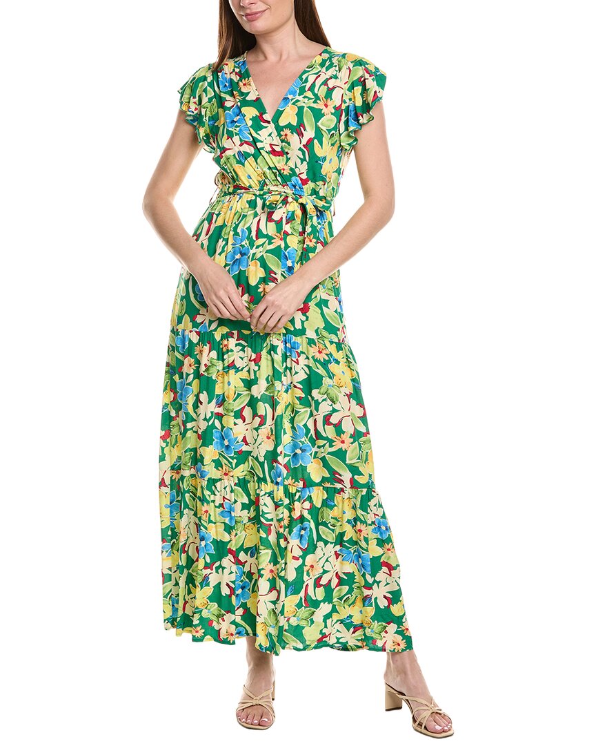 Anna Kay Markus Maxi Dress In Green