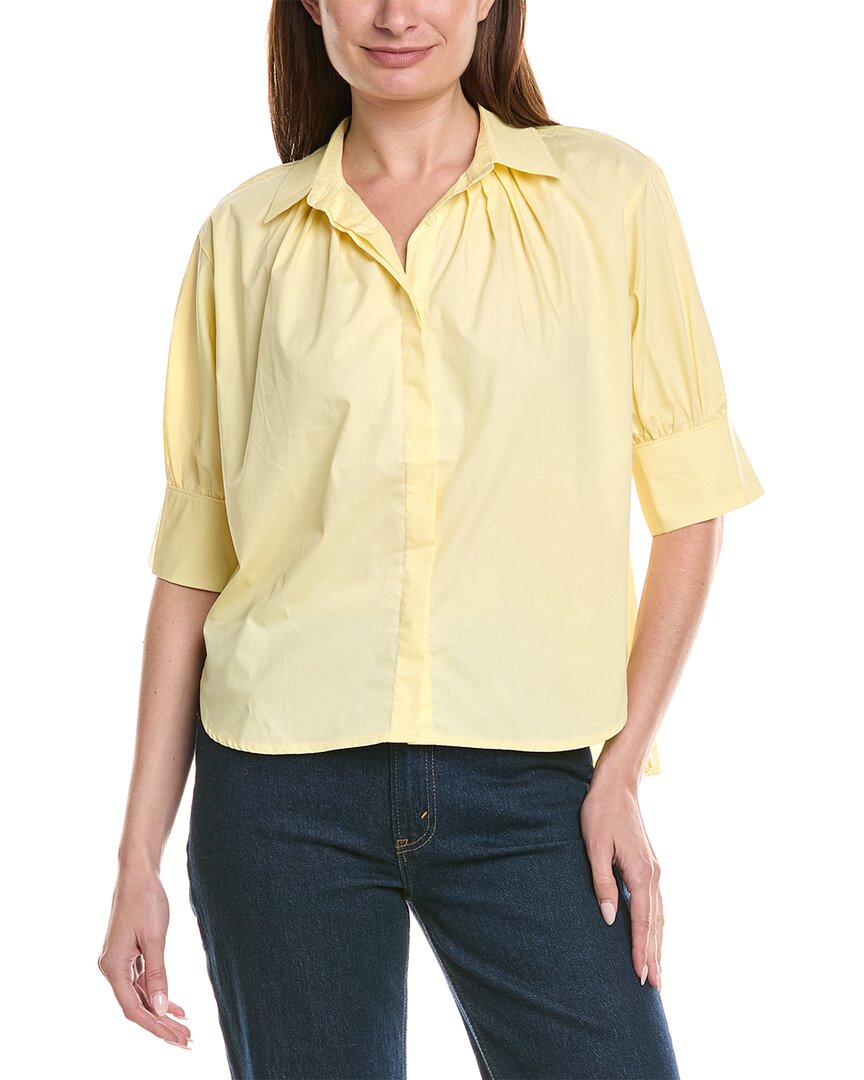 Anna Kay Taylor Blouse In Yellow