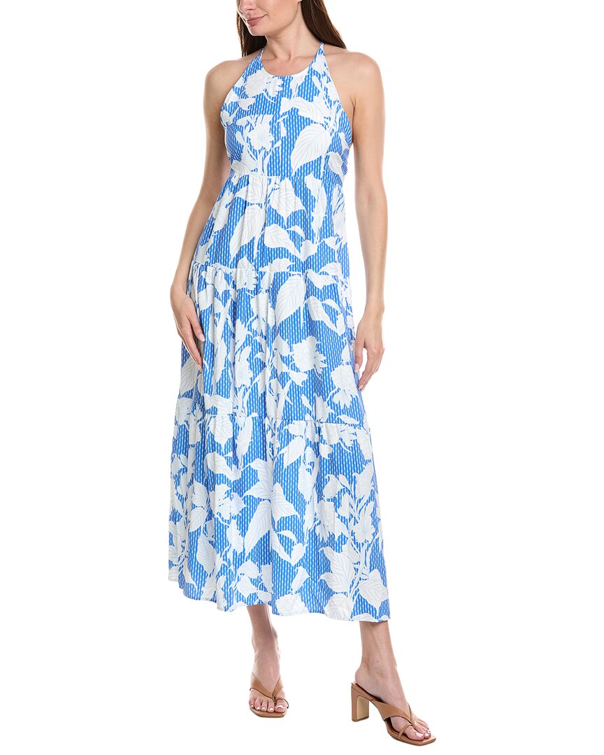 Anna Kay Malousi Maxi Dress In Blue