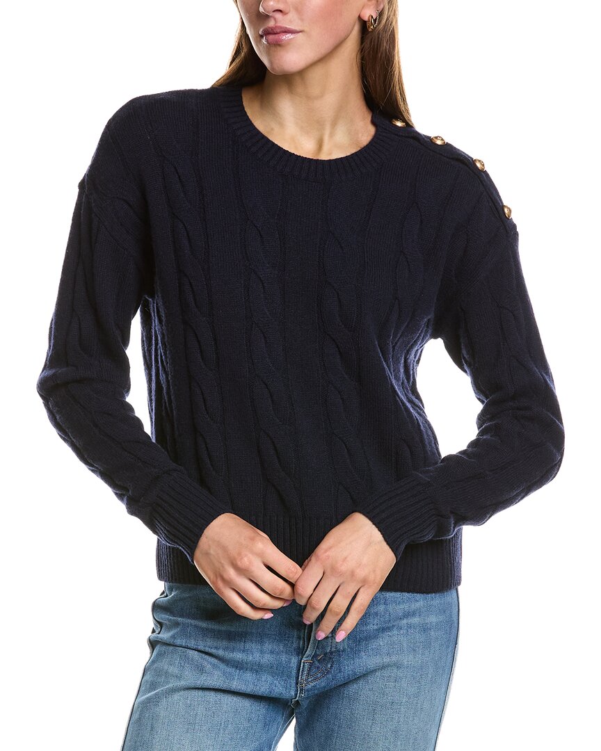 Rowing Blazers Cable Knit Wool & Cashmere-blend Sweater