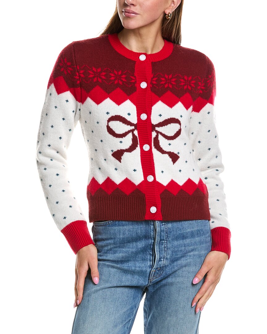 Rowing Blazers Holiday Fairisle Wool & Cashmere-blend Cardigan