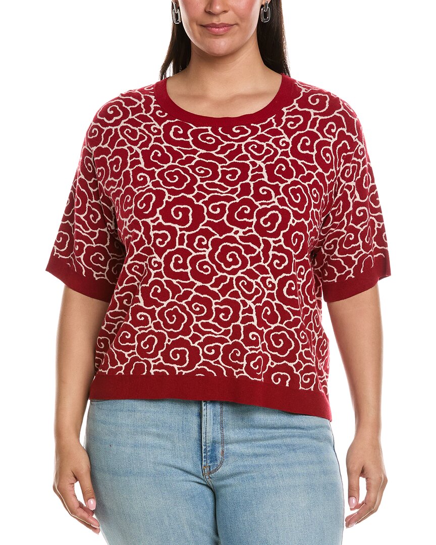 Max Mara Weekend  Zufolo Sweater Tank Top In Burgundy