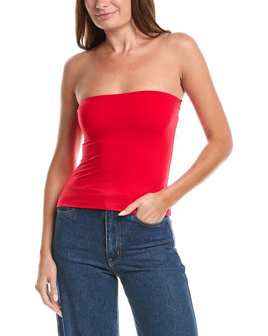 Max Mara Sportmax Albany Tube Top In Red