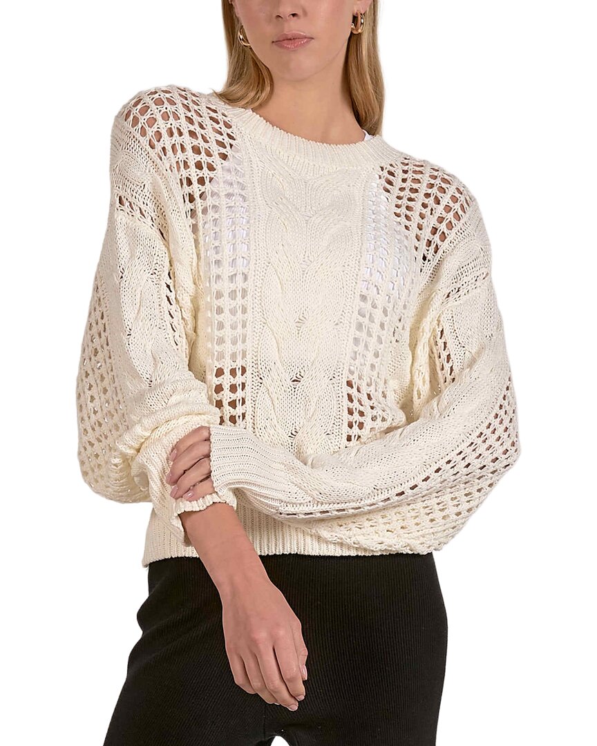 Elan Sweater In White