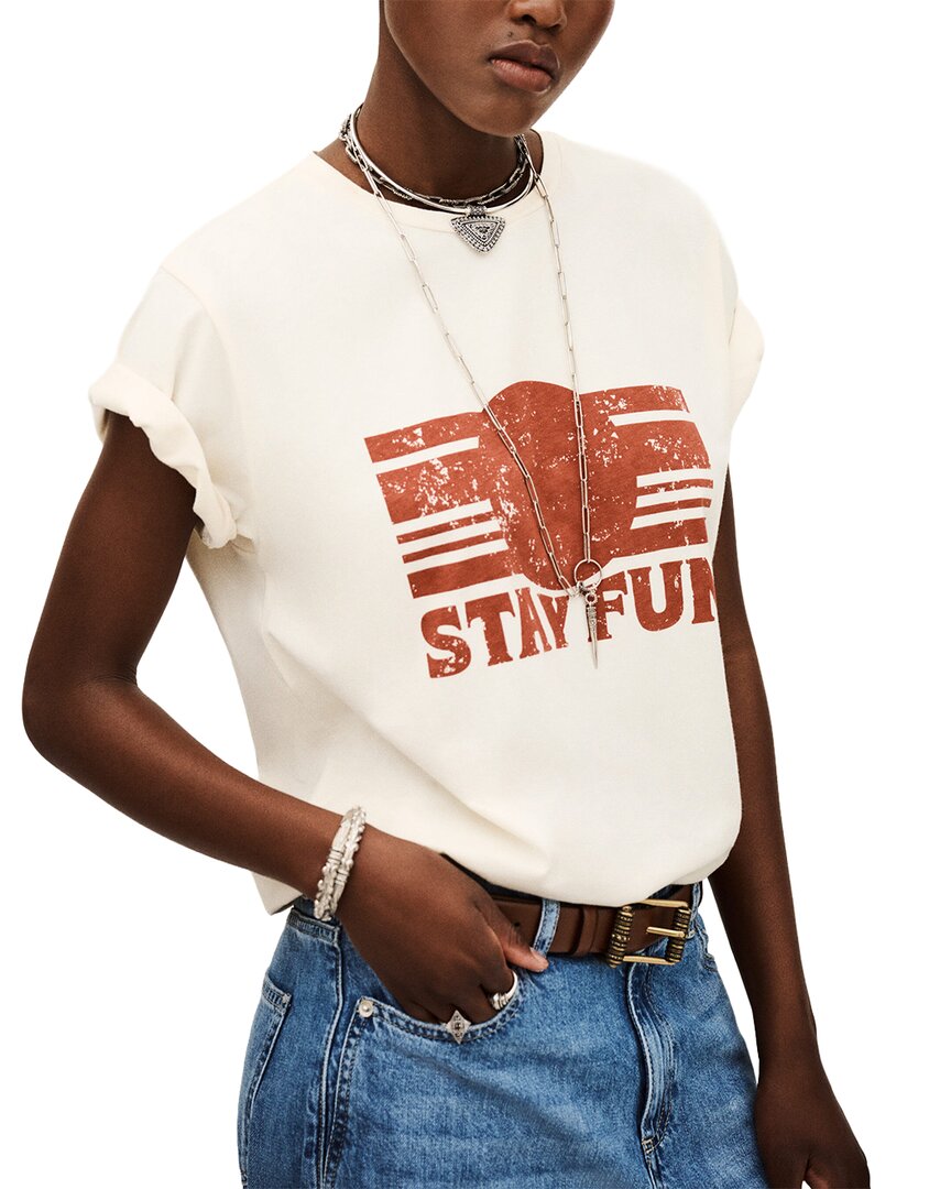 Ba&sh Reese T-shirt In White